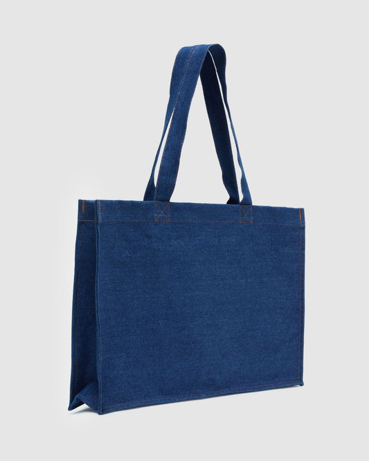 Celine Denim Tote Bag