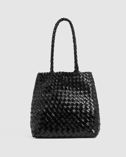 Larna Woven Tote Bag