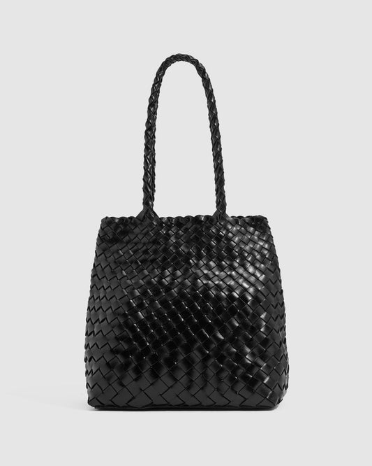 Larna Woven Tote Bag